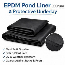 900gsm EPDM Pond Liner with