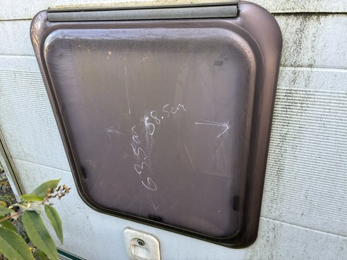 Lunar swift caravan window - lunar,