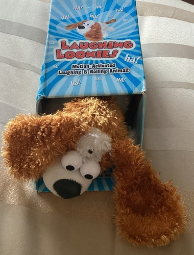 Laughing dog toy - toy, roly