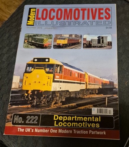Modern locomotives illustrated - modern,