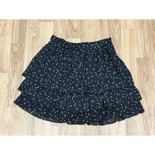 Zara black polka dot tiered - zara,