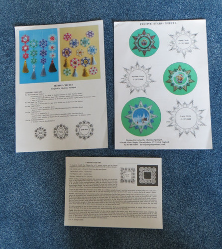 Lacemaking patterns festive - -,