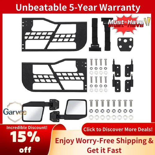 Set tube half doors with - of,