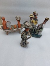Set of 3 Seven Springs Ashwell Pottery Studio Figurines By Marie Whitby