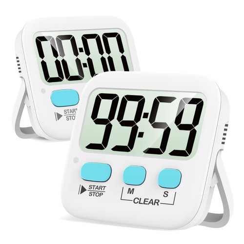 Pack digital kitchen timers - 2,