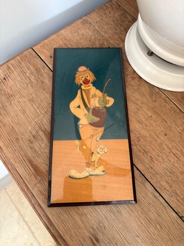 Vintage italian marquetry - vintage,