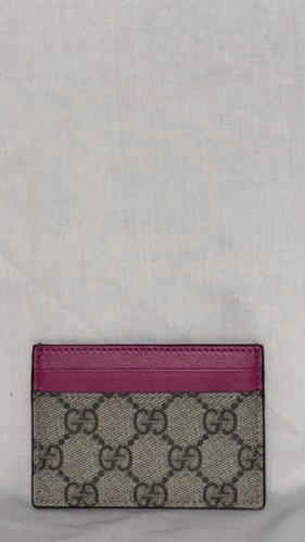 Gucci card holder canvas - card,
