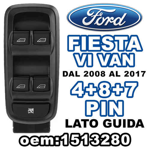 Drive side button window - button,