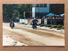 Vintage COLOR PHOTO Motorcycle