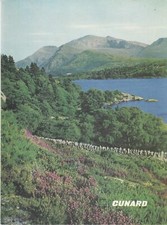 CUNARD  LINE  Dinner Menu 1967