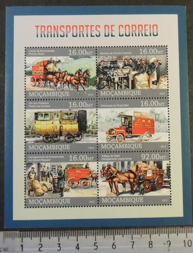 Mozambique 2013 mail - , transport