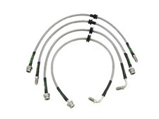 FORD MK6 FIESTA ST 150 ST150 STAINLESS STEEL BRAIDED BRAKE LINES HOSE PIPES UC