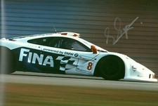 Steve Soper Team BMW Motorsport McLaren F1 GTR Le Mans  photo autograph