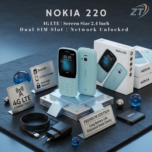 Unlocked nokia 220 radio - nokia, 4g
