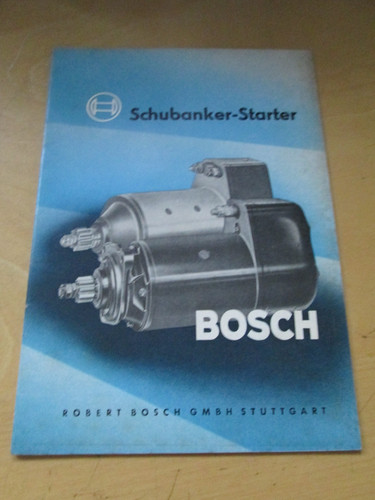 Bosch workshop manual 1965 - bosch,
