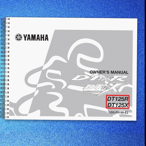 Yamaha dt125r dt125x - dt125r,
