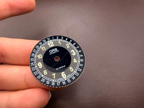 Used oris 33mm dial - dial, black