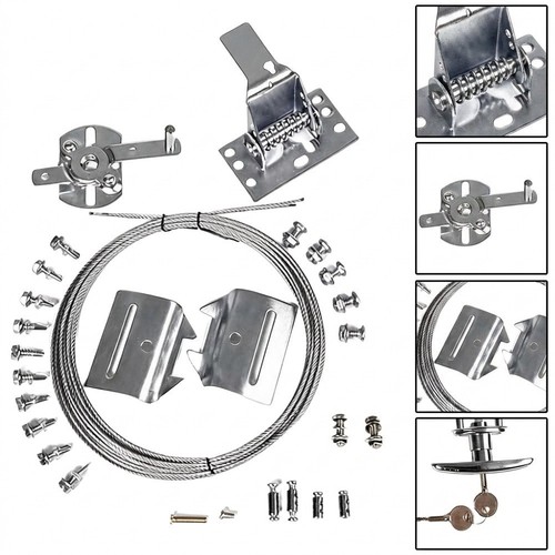 Garage door lock - door,