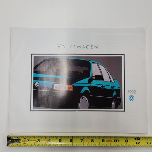 1992 volkswagen sales brochure - volkswagen,