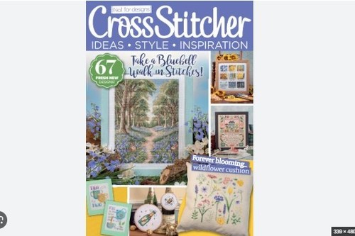 Cross stitcher magazine issue - magazine,