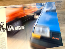 MG METRO TURBO R5 GT TURBO FIAT UNO FRAMEABLE ART ORIGINAL CAR ROAD TEST REVIEW