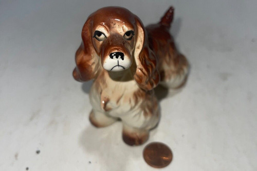 Vintage cocker spaniel dog - vintage,