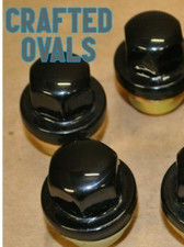 Gloss black alloy wheel nuts - gloss,