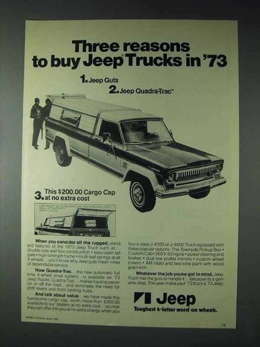 1973 jeep pickup truck - jeep,
