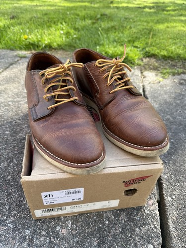 Red wing 3141 work chukka - red,
