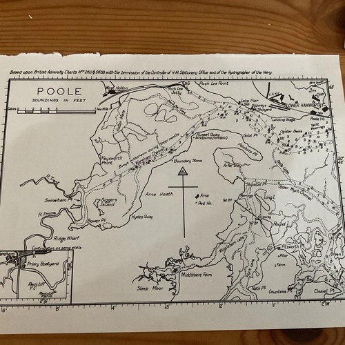 Vintage sea chart nautical - vintage, /