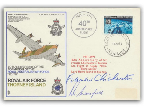 Sir francis chichester signed - sir,