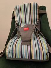 Nuby Travel Booster Seat – Compact and Foldable. Suitable for Ages 6 Months Plus