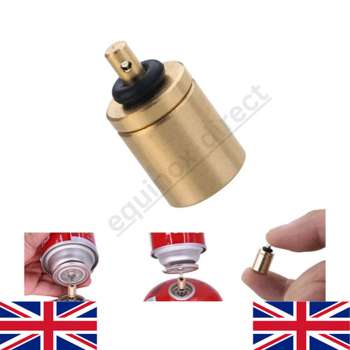 Gas refill adapter - adapter, stove