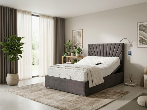 New electric adjustable bed - new,