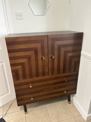 Mango wood sideboard - wood,