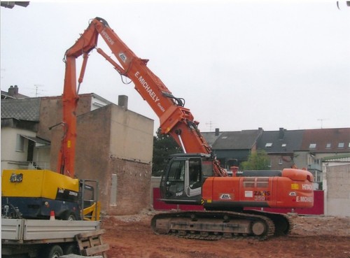 Old excavator hitachi is - excavator, za/is