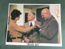 INSIDE OUT - LOBBY CARD/FOH STILL- 1975 - 8X10 - TELLY SAVALAS