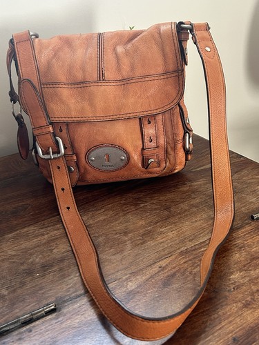 Fossil maddox orange tan - fossil,