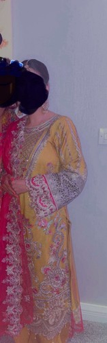Pakistani yellow mehndi outfit - pakistani,