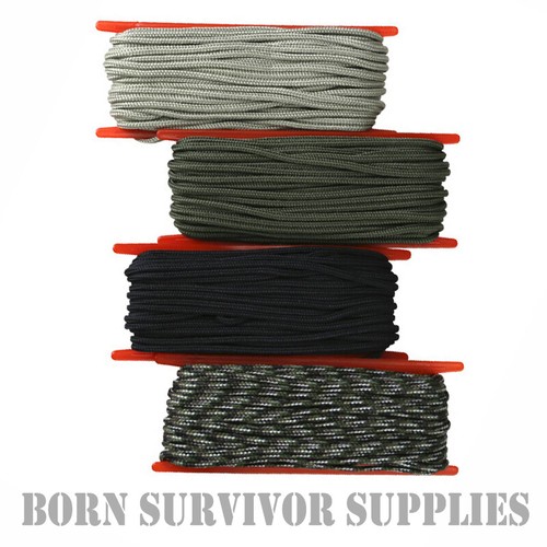 Paracord 15m winder 3mm 50ft - paracord,