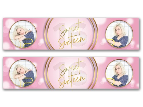 Personalised sweet sixteen - x,
