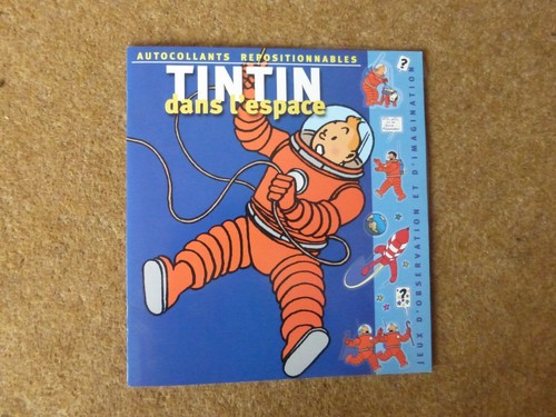 Tintin sticker book - book,