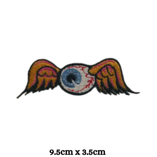 Flying eye ball wings art - ball,