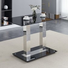 Jet small black glass - small,