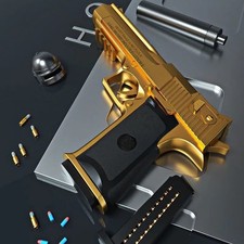 Toy Golden Desert Eagle Pistol
