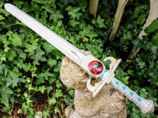 VINTAGE THUNDERCATS LION-O SWORD OF OMENS, LIGHT UP & WORKING PERFECTLY LJN 1984
