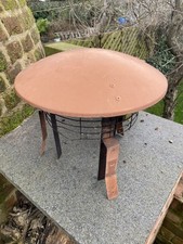 Red Metal Chimney Pot Cowl