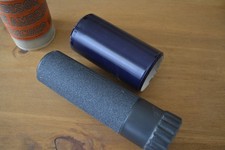 Cylinder Record Reamer for Blue amberoll & wax phonograph cylinders, cast tool