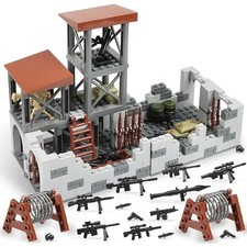 WW2 Army Military Base MOC