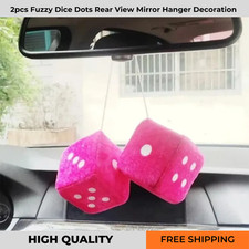 Soft fluffy furry dice - fluffy,